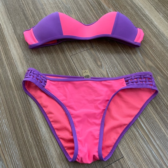 Purple & Pink Bikini - Picture 1 of 8